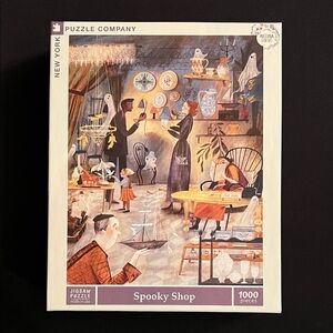 New York Puzzle Company— Spooky Shop —  Jigsaw Puzzle—1000 pieces